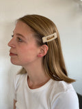 Haarclip Perlen - BySusa Accessories Hand-Made Statement Earrings Hairband Facinator Wiesn Wasn Ohrringe Stickerei Embroidery 