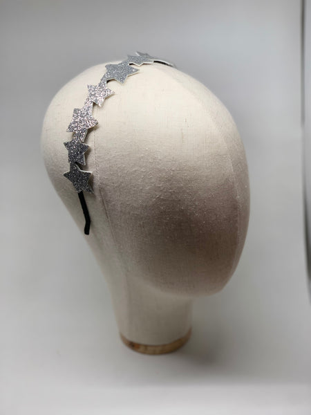 Haarreif Mädchen Sterne - BySusa Accessories Hand-Made Statement Earrings Hairband Facinator Wiesn Wasn Ohrringe Stickerei Embroidery 